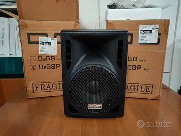 Coppia casse amplificate DAG 130W