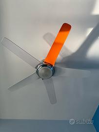 Ventilatori a soffitto con luce e telecomando