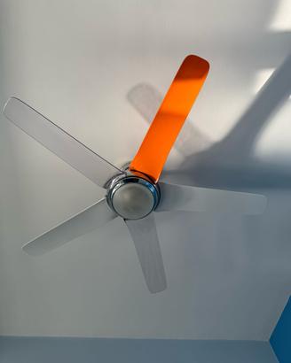 Ventilatori a soffitto con luce e telecomando