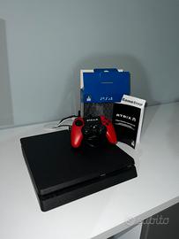 PLAYSTATION 4 SLIM + controller ATRIX
