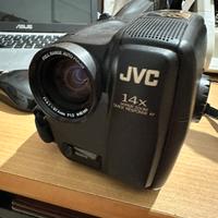Videocamera jvc compact GR-ax260 vhsc no caricab