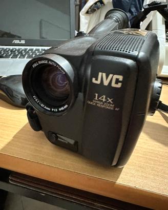Videocamera jvc compact GR-ax260 vhsc no caricab