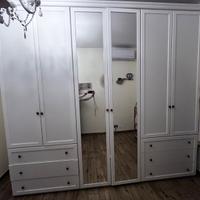 Armadio 6 ante bianco