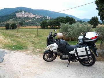 Coppia Bauletti Givi Trekker 33L + Telai Laterali