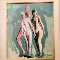 Quadro Ciro Setaro Olio Su Tela 1972