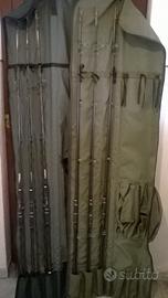 Attrezzatura da pesca, carpfishing, lago e canale