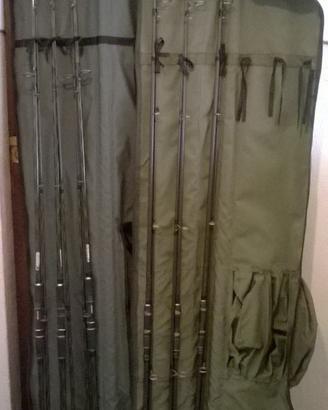 Attrezzatura da pesca, carpfishing, lago e canale