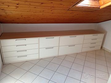 cassettiera su misura 