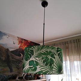 lampadario con palme