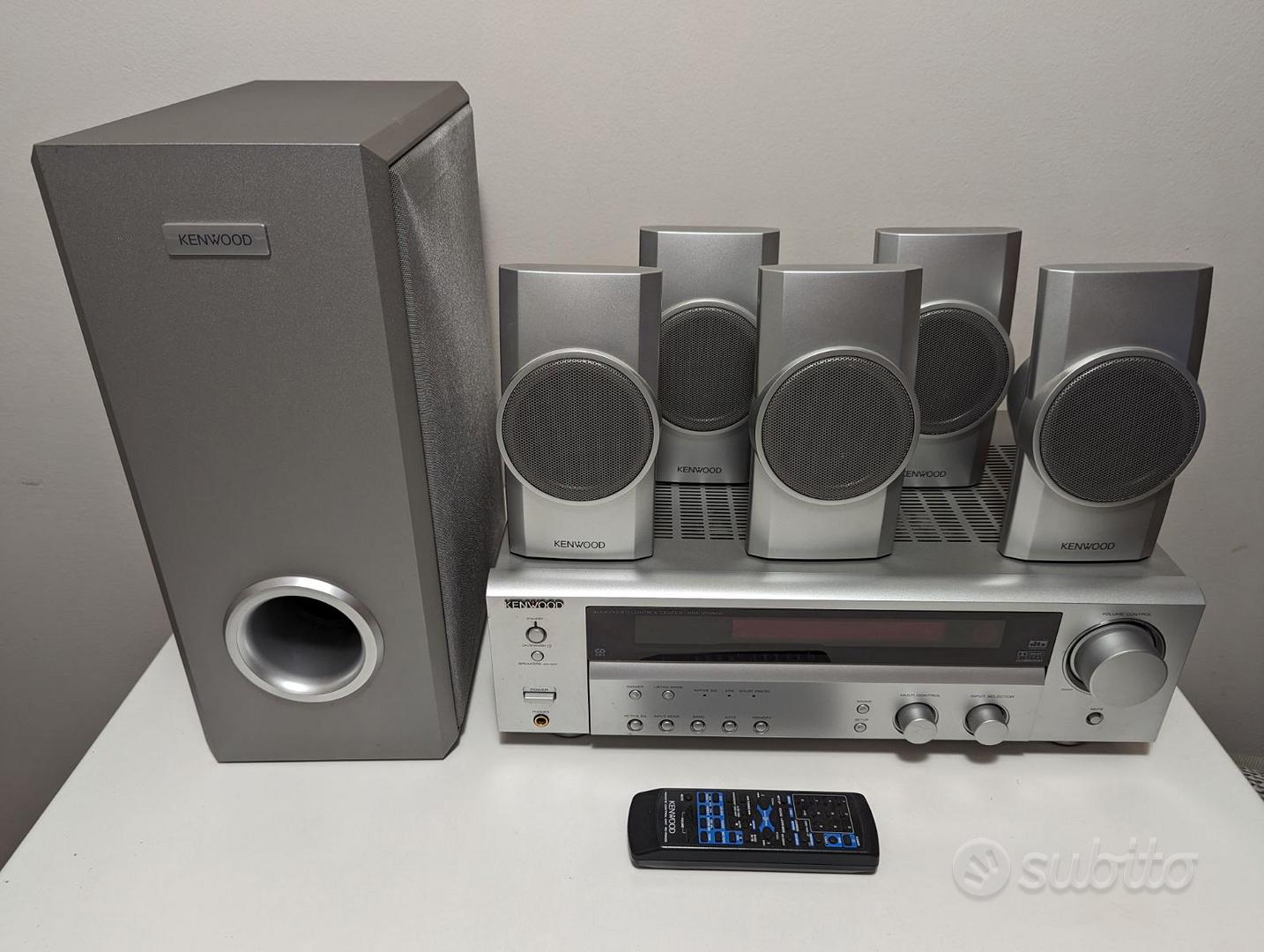 KENWOOD Sintoamplificatore & Home Theater 5.1 Audio/Video In