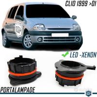 ADATTATORI Porta Lampada H7 RENAULT CLIO 2 KIT LED