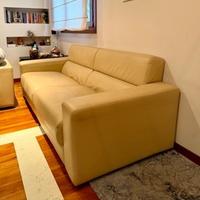 divani in pelle hoffmann cm 210 x 90