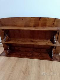 piattaia in legno antico 