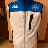 Gilet smanicato kappa fisi nazionale sci italiana