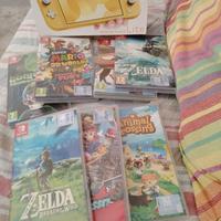 nintendo switch lite giallo 