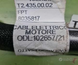 Cablaggio motore PFT