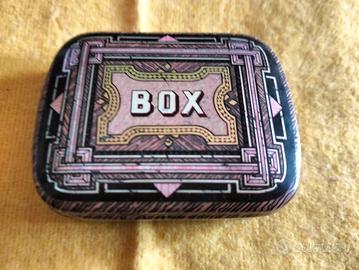 scatoletta latta vintage dodo box design