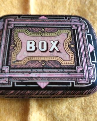 scatoletta latta vintage dodo box design