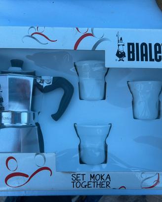 moka bialetti da 3 tazze confezione