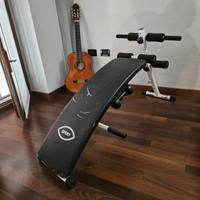 PANCA DA PALESTRA MULTIFUNZIONE CON PESI