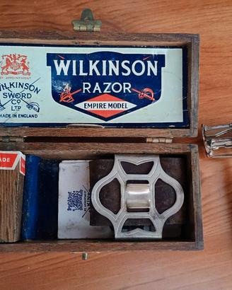 Set rasoio da barba Wilkinson vintage 