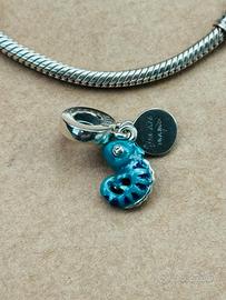 Charm Camaleonte argento compatibile Pandora