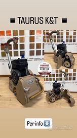 Levigatrice per parquet a nastro TAURUS KT