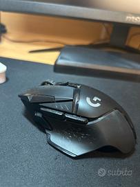 Mouse Logitec G502 wirless Da Gaming