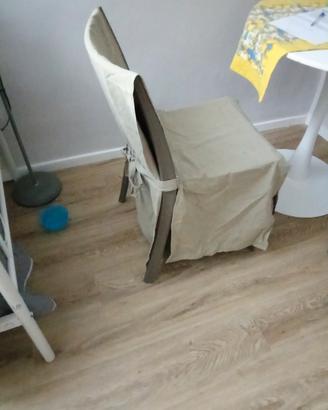 coprisedie stile shabby 