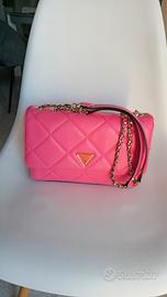 Borsa a tracolla GUESS Rosa Fucsia Trapuntata