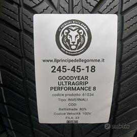 2 GOMME 245 45 18 GOODYEAR A61034