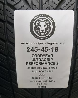 2 GOMME 245 45 18 GOODYEAR A61034