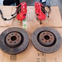 kit freni maggiorati brembo 305 595 abarth competi