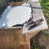 Lavatoio in graniglia