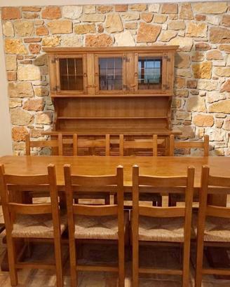 ARREDAMENTO  IN ROVERE PER TAVERNA/TRATTORIA/B&B