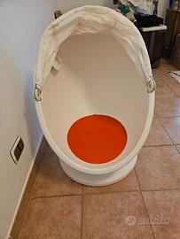 Poltrona girevole bambini ikea