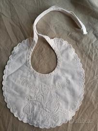 bavetta ricamata "il mio battesimo" 