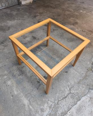 tavolino doppio vetro