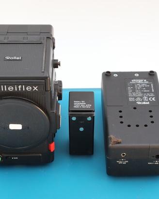 Rollei 6008 professional+ 120 back+ battery+charge