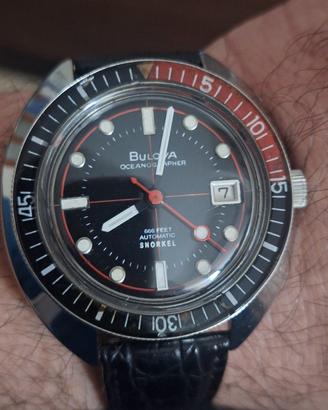 orologio bulova Oceanographer devil diver vintage 