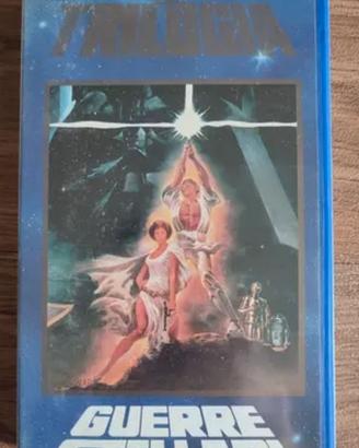 Trilogia originale Star Wars in VHS