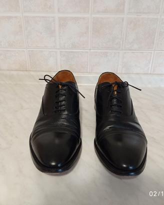 SCARPE DA UOMO ELEGANTI IN PELLE NERA