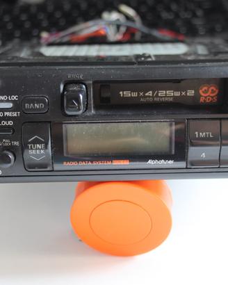 Autoradio cassette player PANASONIC RD50 con cavi