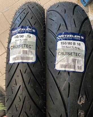Pneumatici metzeler cruisetec harley 883 nuove