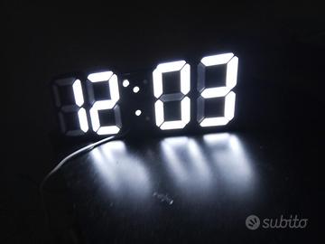 orologio digitale 5v USB 