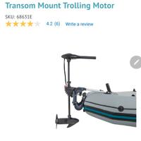 Motore elettrico per gommone