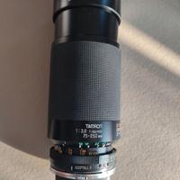 obbiettivo zoom tamron 75 250