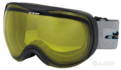 MASCHERA MOD. 780 JOY  BIANCO/NERO GIALLA