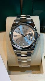 Rolex Datejust 126300 Silver Nuovo 2026 41mm