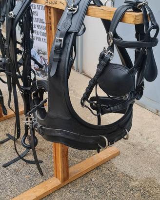 FINIMENTO PARIGLIA IN BIOTHANE CON COLLARI E PET. 